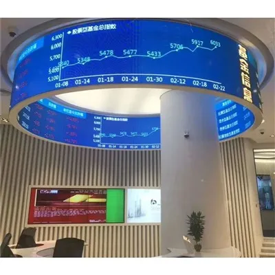 Mur d'écran LED flexible P2